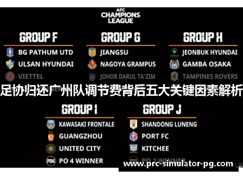 足协归还广州队调节费背后五大关键因素解析 足协归还广州队调节费背后五大关键因素解析